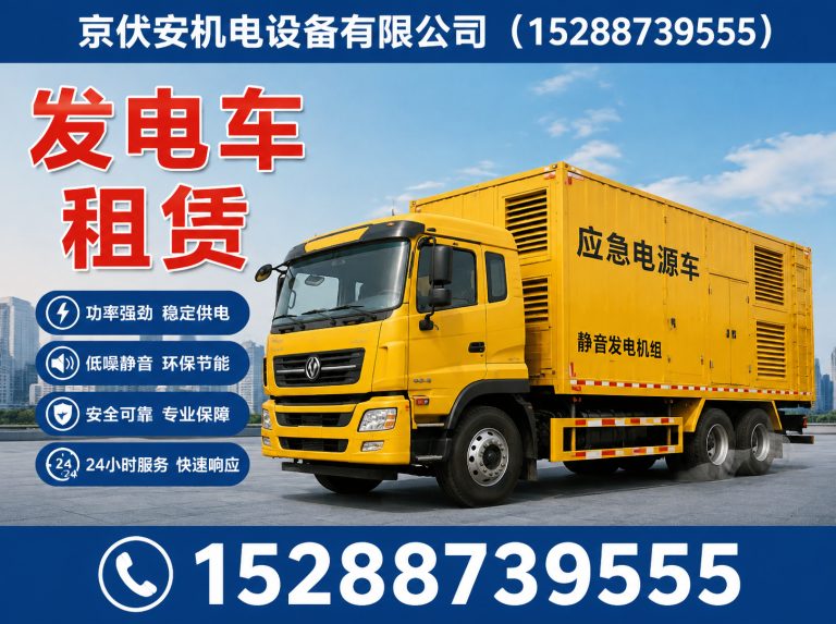 济南发电车出租展示图